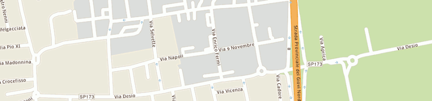 Mappa della impresa start italiana srl a BOVISIO MASCIAGO