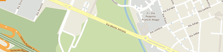 Mappa della impresa carv auto (sas) a ROZZANO