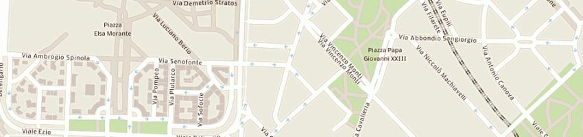 Mappa della impresa mcf sas a MILANO