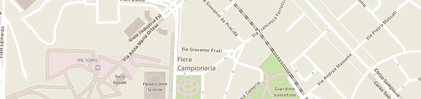 Mappa della impresa m seventy srl a MILANO