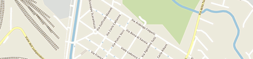 Mappa della impresa villa ivana a PAVIA