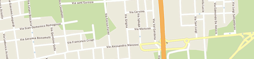 Mappa della impresa due p snc di pasqualone geom fortunato e francesco a CESANO MADERNO