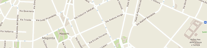 Mappa della impresa fp caffetteria sas di alfredo fato e c a MILANO