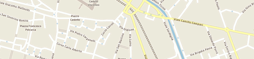 Mappa della impresa dott golchinkhah gholamreza a PAVIA