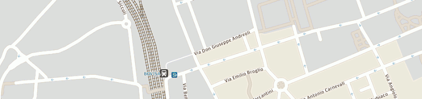 Mappa della impresa rigoldi andrea a MILANO