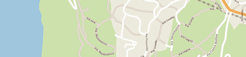 Mappa della impresa studio elettrotecnico perind angelo tonetto a CAMOGLI