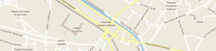Mappa della impresa ferrari fabio a PAVIA