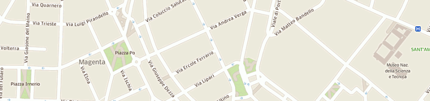 Mappa della impresa ferrari rocco a MILANO