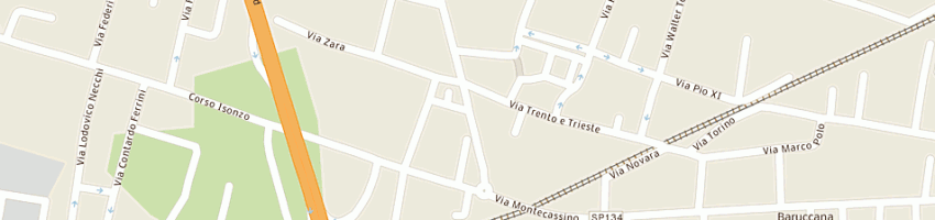 Mappa della impresa erreti impianti di riva claudio domenico e c sas a SEVESO