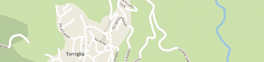 Mappa della impresa oberti luigi service srl a TORRIGLIA