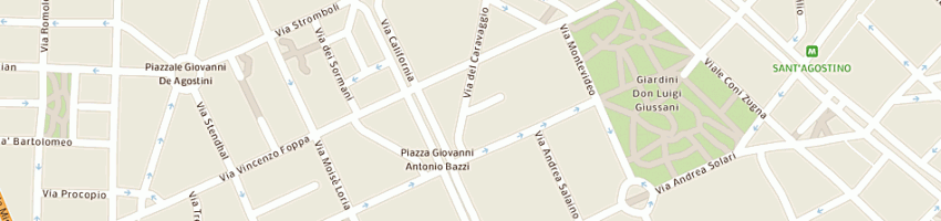 Mappa della impresa studio associato tasinazzo e tonelli a MILANO