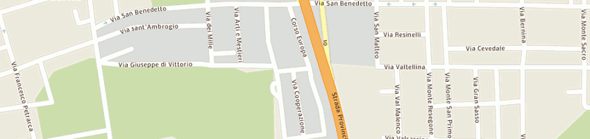 Mappa della impresa bi e gi (snc) a CESANO MADERNO