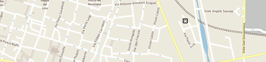 Mappa della impresa bertoni giorgio a PAVIA