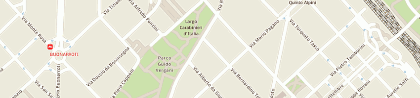 Mappa della impresa christian fischbacher spa a MILANO