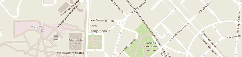 Mappa della impresa much more partners srl a MILANO