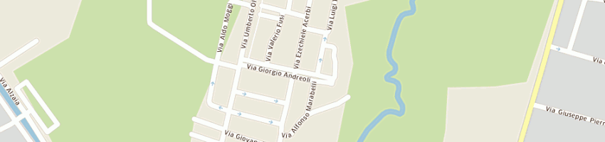 Mappa della impresa sapone olimpia a PAVIA