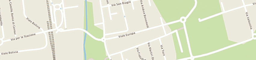 Mappa della impresa riva arredamenti snc di riva mario e c a PADERNO DUGNANO