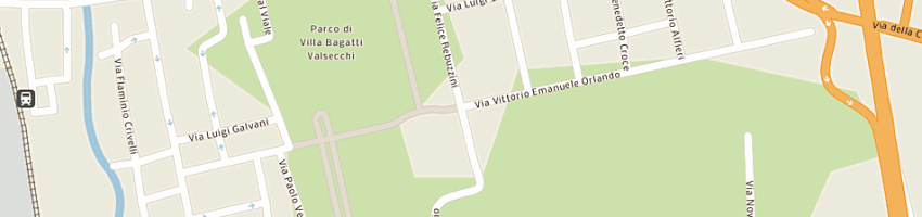 Mappa della impresa bar centrale di castagni nicoletta e c a VAREDO
