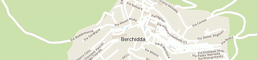 Mappa della impresa zanzu nicola a BERCHIDDA