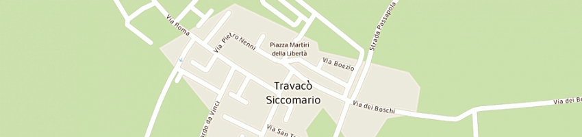 Mappa della impresa edil color service snc a PAVIA