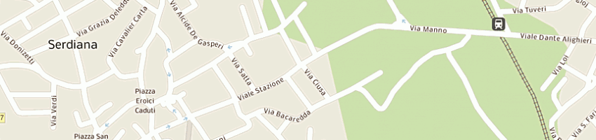 Mappa della impresa marroccu paolo a SERDIANA