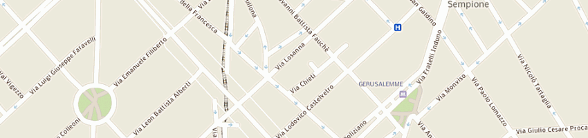Mappa della impresa mantegazza sas di mantegazza lorenzo e c a MILANO