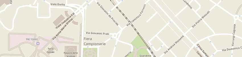 Mappa della impresa alliance diagnostic srl a MILANO