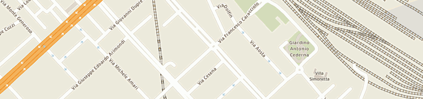 Mappa della impresa gemmati sas di gemmati giancarlo e c a MILANO