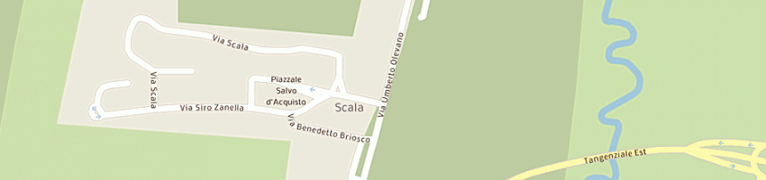 Mappa della impresa milani nadia a PAVIA
