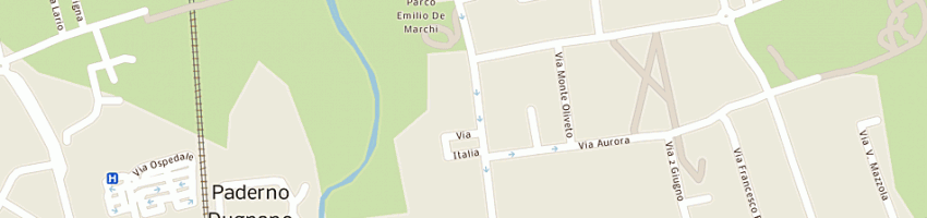 Mappa della impresa gefi srl a PADERNO DUGNANO