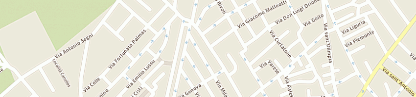 Mappa della impresa effeci service srl a SELARGIUS