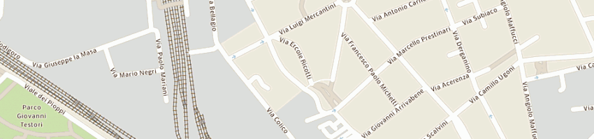 Mappa della impresa airon communications srl a MILANO