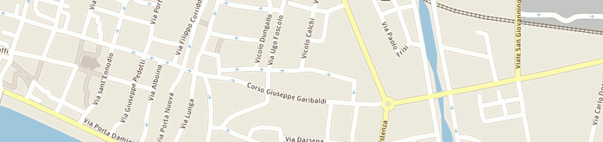 Mappa della impresa parrocchia santi primo feliciano martiri a PAVIA