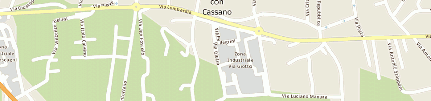 Mappa della impresa c b m snc a ALBESE CON CASSANO