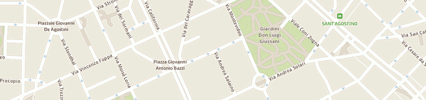 Mappa della impresa palladio consulting srl a MILANO