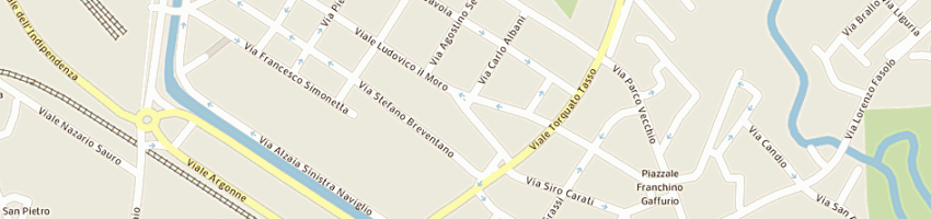 Mappa della impresa carlorani fabio a PAVIA