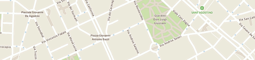 Mappa della impresa antex net spa a MILANO