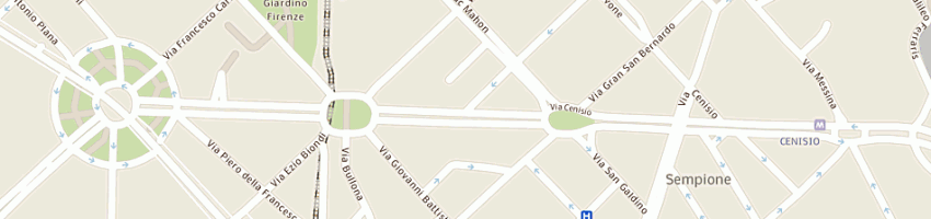 Mappa della impresa vimapi di piazzola bruno giovanni e c (sas) a MILANO