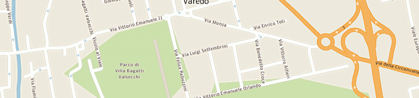 Mappa della impresa ponti snc di nisi mario e nicola a VAREDO