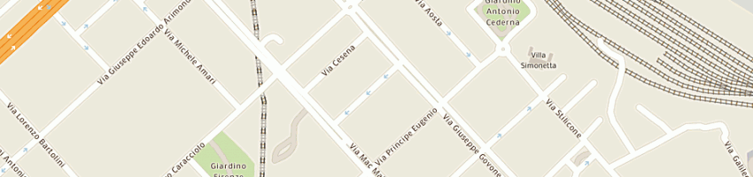 Mappa della impresa brio srl a MILANO