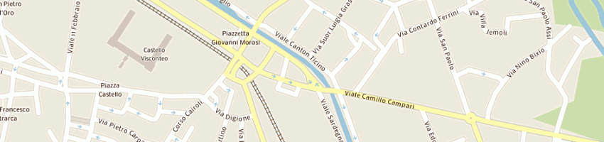 Mappa della impresa almeco sas di queiroli alessandro raul e c a PAVIA