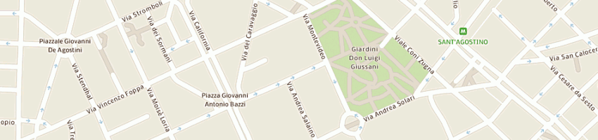 Mappa della impresa navaei srl a MILANO