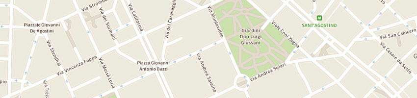 Mappa della impresa r t r di tomassini roberto a MILANO