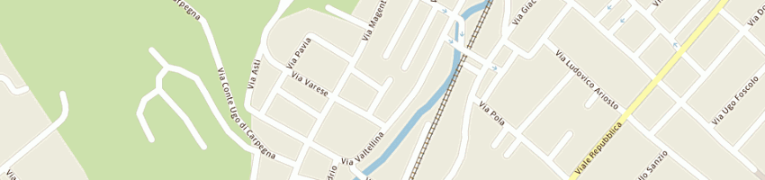 Mappa della impresa santambrogio massimo a MEDA