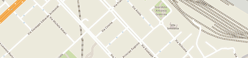 Mappa della impresa eris program srl a MILANO