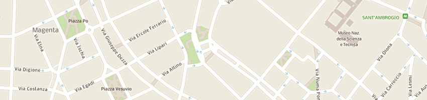 Mappa della impresa anfray pascal a MILANO