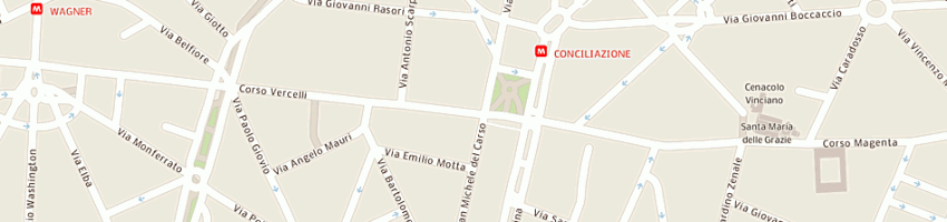 Mappa della impresa interexchange due di rovelli francesca a MILANO