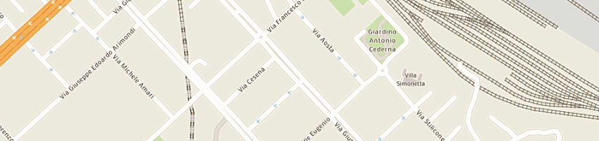 Mappa della impresa rossi dssa paola a MILANO