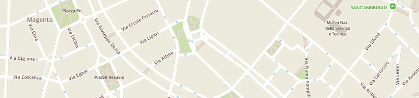 Mappa della impresa peroni gian claudio a MILANO