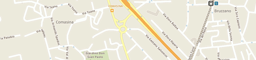 Mappa della impresa euroclean service 2004 srl a MILANO